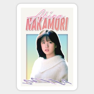 Akina Nakamori 中森明菜 // Retro J-Pop Fan Art Design Sticker